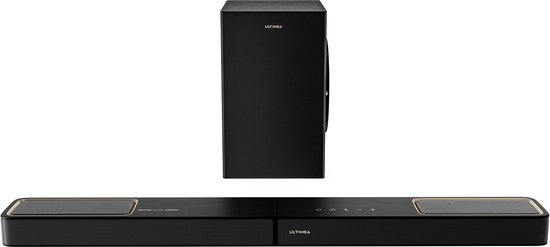 ULTIMEA 3.1.2-kanaals Dolby Atmos soundbar met subwoofer, app-bediening, Bluetooth 5.4, Skywave F30 Boom van Merkloos