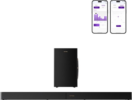 ULTIMEA Skywave F30 Boom - 3.1.2kanaals Dolby Atmos Soundbar Met Subwoofer van Merkloos