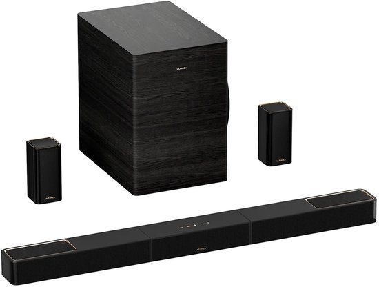 ULTIMEA Skywave X70 - 7.1.4 Systeem met Dolby Atmos Soundbar Zwart van Merkloos