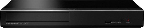 Ultra HD Blu-ray Speler - 4K Mediaspeler - Film Kijken - Multiformat Weergave - 32x19x5 cm - Zwart