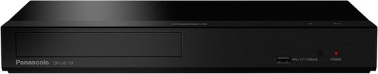 Ultra HD Blu-ray Speler - 4K Mediaspeler - Home Cinema - HDR10+ Compatibel - Compact Ontwerp - Zwart