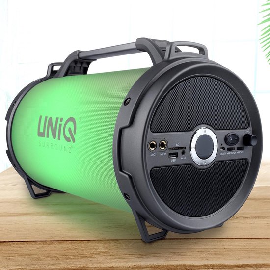 UNIQ Tune Bluetooth Speaker - Karaoke LED licht Show met verschillende kleuren van UNIQ