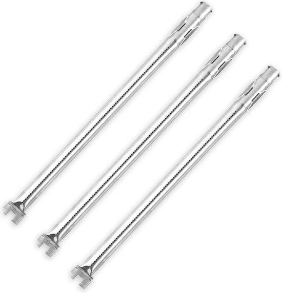 Universele roestvrij stalen brander 31-44 cm - Geschikt voor Napoleon Triumph 410 - Taino Gasgrill - BBQ-Toro vervanging - Tepro Landmann Tarrington House van BBQ-Toro