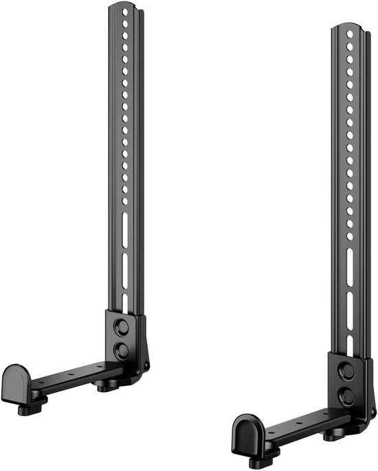 Universele Soundbar Houder - Soundbar Beugel - Akoestiek Verbeteren - Eenvoudige Installatie - 444 x 152 x 62 cm - Zwart