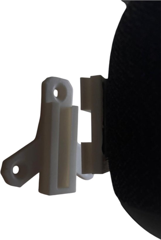 Universele Speaker Beugel – Witte Ophangbeugel – Wandhouder Voor Alle Soorten Speakers – Universele Wandmontage – Eenvoudige Bevestiging – Makkelijk Op en Af Te Halen – Speaker Wandbeugel Wit – Accessoires Voor Speakers – Ruimtebesparende Speaker Hou van Merkloos