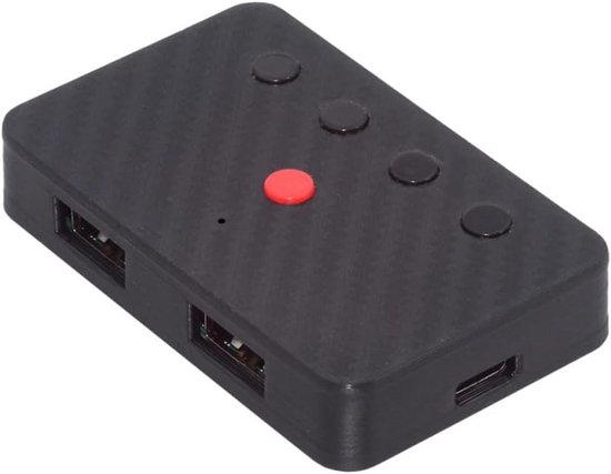 USB Toetsenbord Muis Converter naar 2.4G en Bluetooth Draadloos Voor Laptop Tablet Telefoon van Merkloos