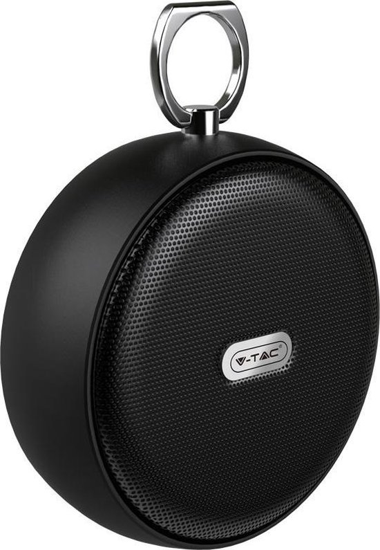 V-tac VT-6211 Portable bluetooth speaker - compact - zwart van V-tac