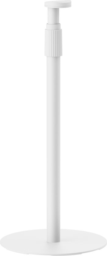 VDD Vloerstandaard Sonos® - Speaker Standaard - Vloerstandaard Speaker - In Hoogte Verstelbaar - Geschikt voor Sonos era 100 & 300 - Kabelmanagement - Wit van VDD