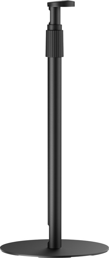 VDD Vloerstandaard Sonos - Speaker Standaard - Vloerstandaard Speaker - In Hoogte Verstelbaar - Geschikt voor Sonos® era 100 & 300 - Kabelmanagement - Zwart van VDD