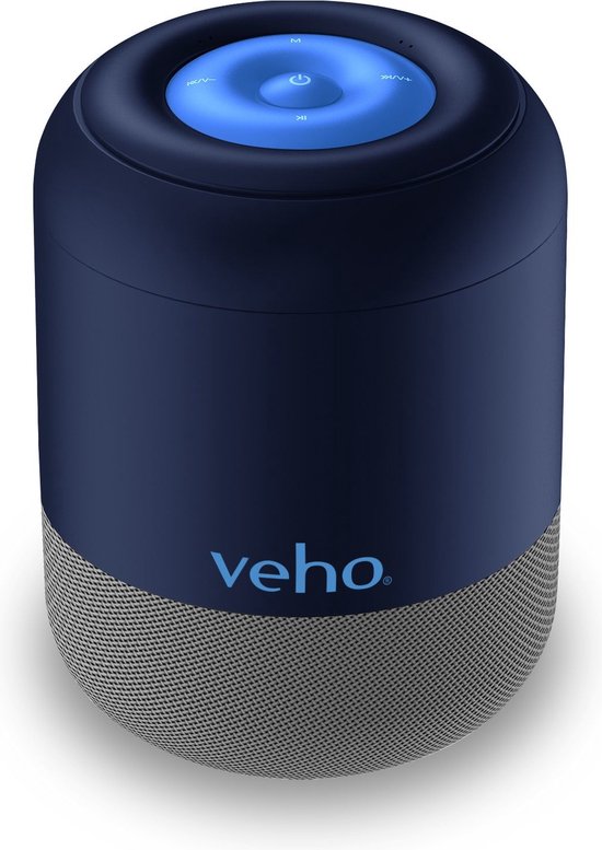 Veho MZ-S Bluetooth speaker - Blue van Veho