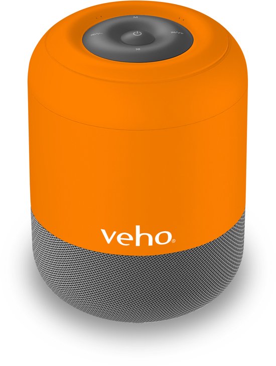 Veho MZ-S Mono draadloze luidspreker Grijs, Oranje 5 W