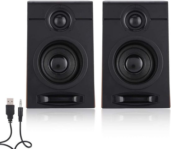 Verliesloze hifi-muziek 3-inch paar grote luidspreker 98DB zware bascomputersubwoofer - audio-uitvoer tv tablet-pc . van Merkloos