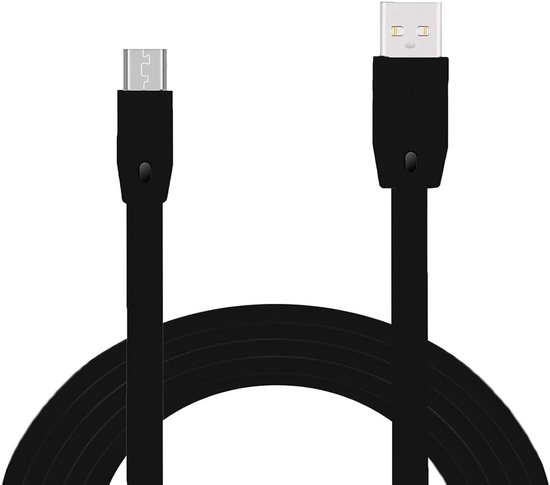 Vervangende USB Oplaadkabel voor Logitech UE Boom, Megaboom en Miniboom Draadloze Speakers - Plat en Duurzaam Ontwerp