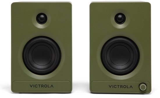 Victrola Tempo Bluetooth Bookshelf Speaker Groen (VPS-400-GRN)