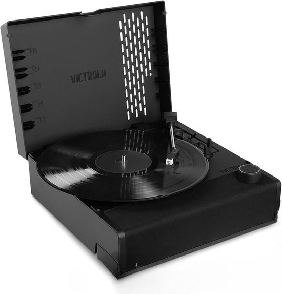 Victrola - VSC-750SB-BLK-EU, Revolution GO, draagbare platenspeler met luidspreker, BT van Merkloos