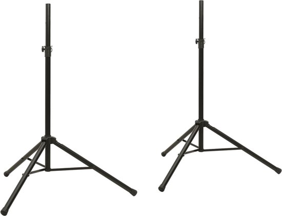vidaXL-Speakerstandaarden-2-st-verstelbaar van vidaXL