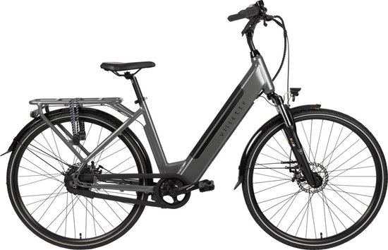 Villette L' Amant Automatic dames e-bike 13Ah 2sp 28 inch Dark Grey van Villette