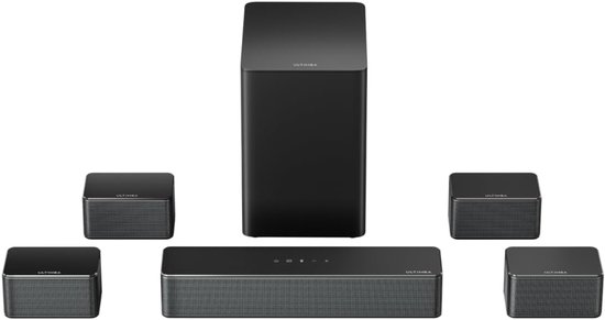 Virtueel Surround Sound Systeem met App-besturing voor TV - Soundbar met Subwoofer van Merkloos