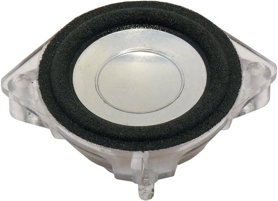 Visaton BF 45 - 4 Ohm 1.8 inch 4.5 cm Breedband-luidspreker 4 W 4 Ω Zilver Aluminium membraan van Visaton