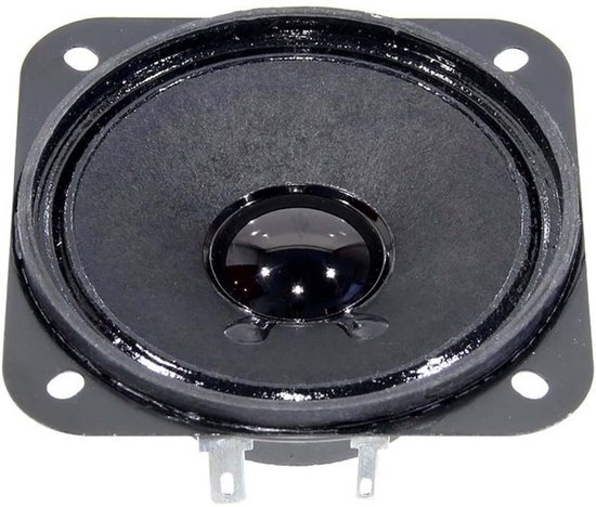 Visaton FR 77 - 8 Ohm 3 inch 7.7 cm Breedband-luidspreker 5 W 8 Ω Zwart van Visa