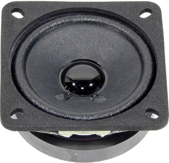 Visaton FRS 7 A - 8 Ohm 2.5 inch 6.5 cm Breedband-luidspreker 8 W 8 Ω Zwart van Visa