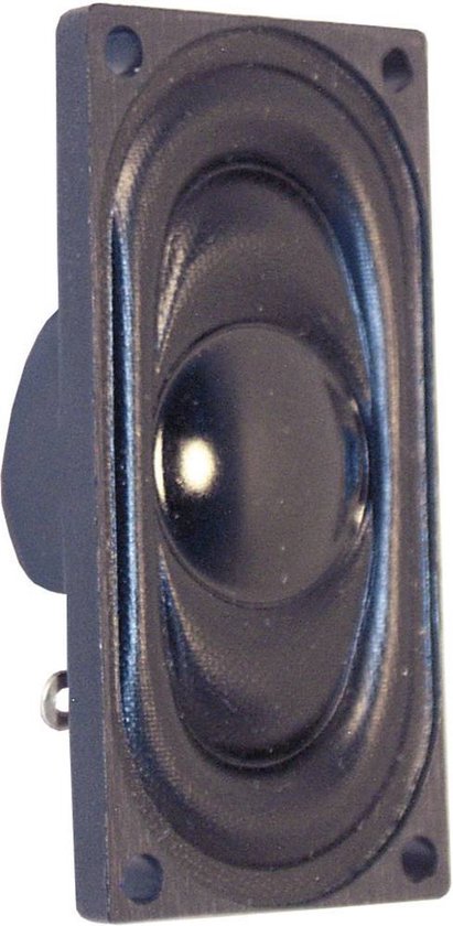 Visaton K 20.40 - 8 Ohm 1.6 inch 4 cm Mini-luidspreker 1 W 8 Ω Ovaal, UV-bestendig van Visaton