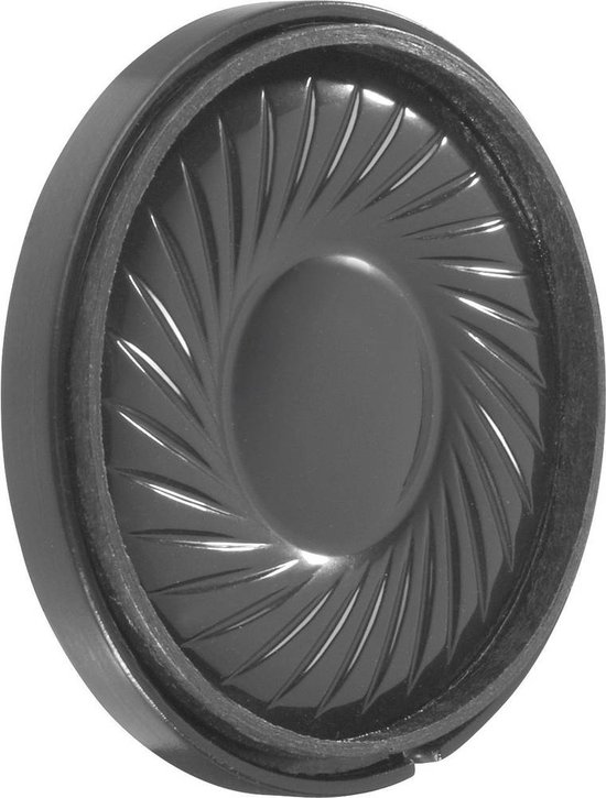 Visaton K 36 WP - 8 Ohm 1.4 inch 3.6 cm Mini-luidspreker 1 W 8 Ω Zwart Kunststof membraan, Vochtbestendig van Visa