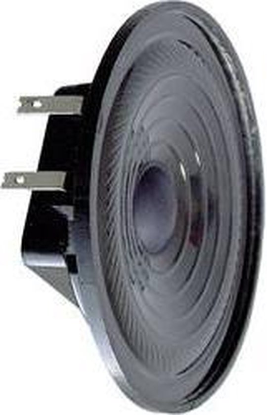 Visaton K 64 WP - 8 Ohm 2.5 inch 6.4 cm Mini-luidspreker 2 W 8 Ω Zwart Kunststof membraan