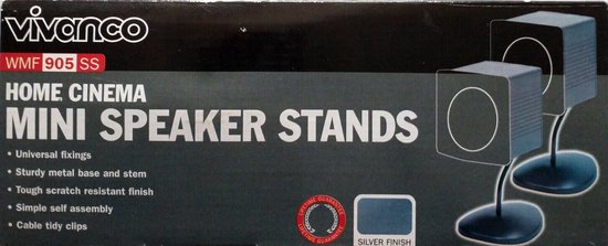 Vivanco WMF 905 SS speakerstandaards van Vivanco