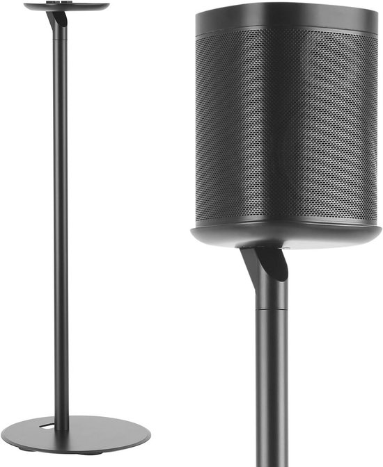 Vloerstandaard voor Sonos One en Play - Luidsprekerstandaard met Kabelmanagement (1 Stuks) van Merkloos