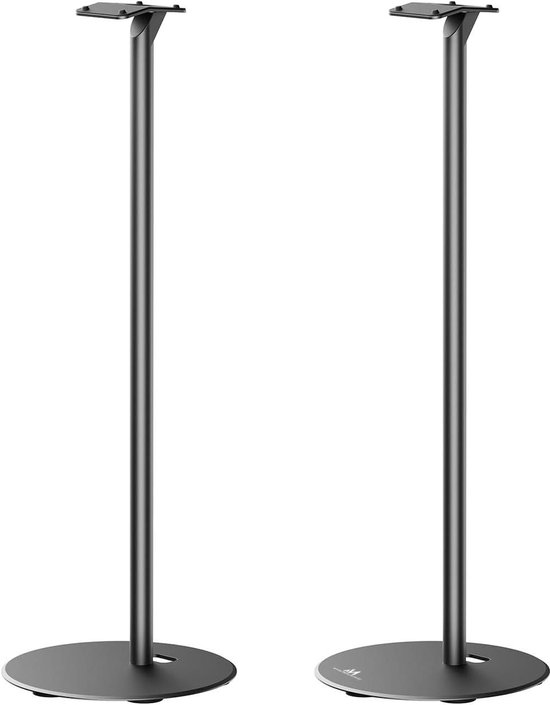 Vloerstandaards - Speaker Standaard - Optimaal Geluid - Set van 2 - 71.4 cm Hoog - Zwart