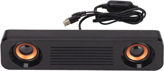 VLSelect®Mini Soundbar - Soundbar Voor TV - Bluetooth - USB -aansluiting van Merkloos