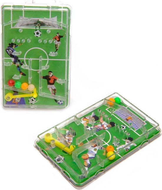 Voetbal Flipperspel 7,5 x 4,5 cm | uitdelen | traktatie | 2 stuks van Toi-Toys