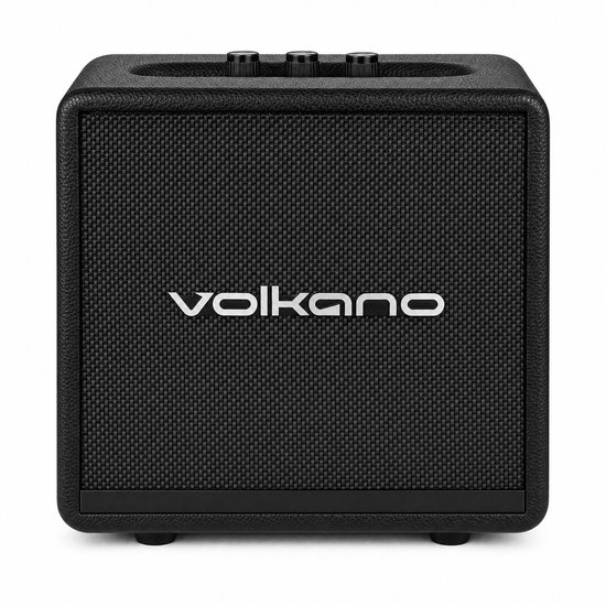 Volkano Stockholm Bluetooth Speaker - Retro Speaker - Vintage Speaker - Bluetooth - TWS - Bass en Treble regelbaar