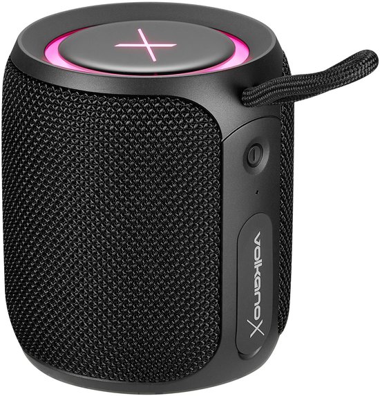 Volkano X Wave - Draadloze Bluetooth Speaker - 36W met Diepe Bas en TWS - 10 uur lang muziek - IP66 Water- & Stofbestendig (Outdoor) - Zwart van Merkloos