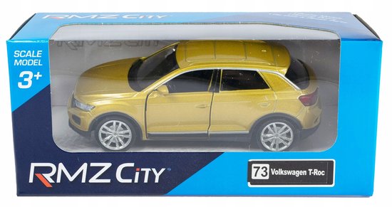 Volkswagen T-Roc Speelgoedauto Goud RMZ 1:32 Metaal van Volkswagen