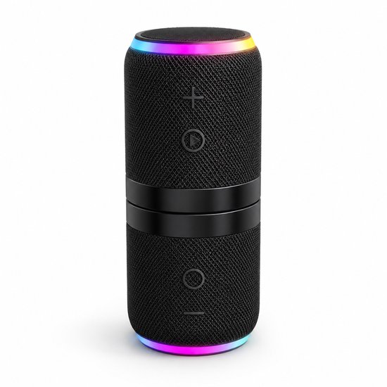 Vyzio - Magnetische Bluetooth Speaker - Splitsbare Draadloze Muziekbox - True Wireless Stereo Surround Sound - 24H Batterij - Bluetooth 5.4 - MEGABEAT