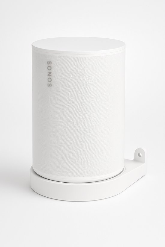 Wandhouder voor Sonos Era 100 - Wit | Muurbeugel | Smart Speaker Wandmontage van Merkloos
