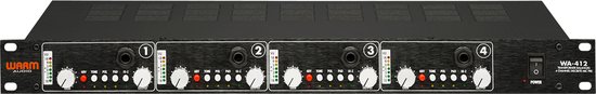 Warm Audio WA412 - 4 Ch Mic Preamp/DI van Warm Audio