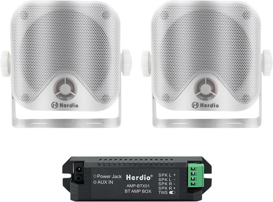 Waterdichte 4 Inch Heavy Duty Buiten Speakers voor Watersport en Voertuigen van Merkloos