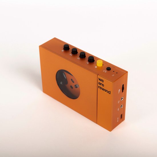 We Are Rewind draagbare cassettespeler met Bluetooth, Serge