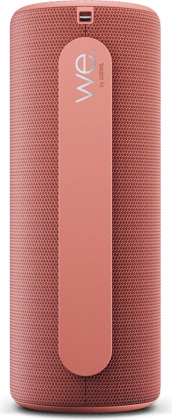 We. by Loewe HEAR 1 - Draagbare Bluetooth Speaker - Koraalrood - 40 Watt - 14u afspeeltijd
