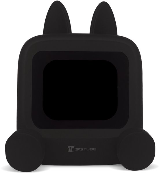 Wedjis Retro Mili-TV – Digitale Klok & Bluetooth Speaker – Smart display – Kunststof – Dimbaar scherm – Gadgets mannen – Zwart van Merkloos