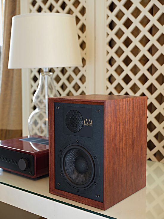 Wharfedale Denton 85th Anniversary Boekenplank Speaker - 2-weg speaker - Tweeter 25'' mm - Woofer 156'' mm - Mahogany van Merkloos