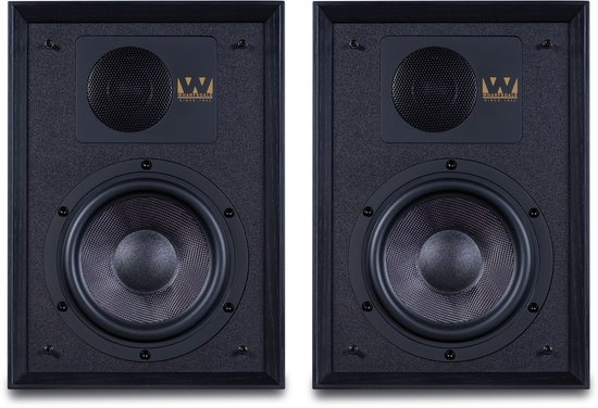 Wharfedale Denton 85th Anniversary Boekenplank Speaker - 2-weg Speaker - Tweeter 25'' mm - Woofer 156'' mm - Zwart van Wharfedale