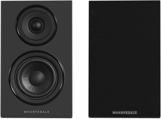 Wharfedale Diamond 12.0i Boekenplank Speaker – Heldere Middentonen – 2-weg – 100mm Driver – 55Hz-20kHz – Passieve Speaker – Walnoot van Merkloos