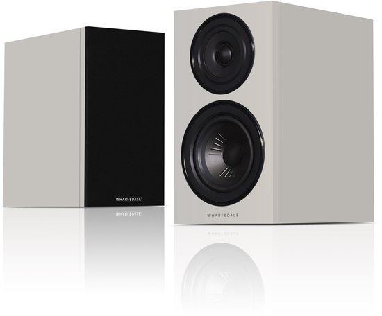 Wharfedale Diamond 12.1i Boekenplank Speaker – Diepe Bas – 2-weg – 130mm Driver – 50Hz-20kHz – Passieve Speaker – Grijs van Merkloos