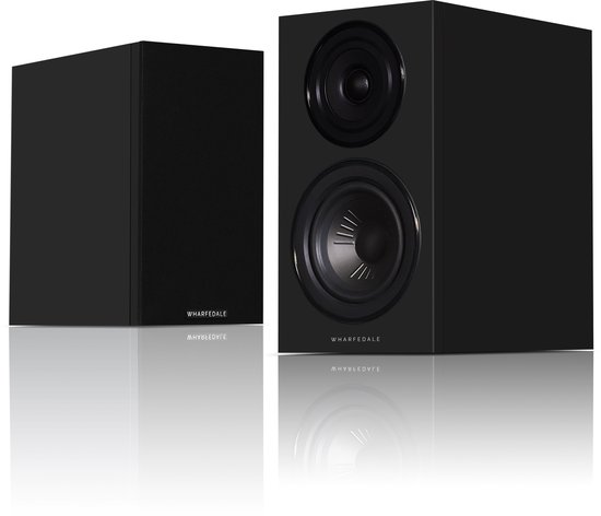 Wharfedale Diamond 12.1i Boekenplank Speaker – Diepe Bas – 2-weg – 130mm Driver – 50Hz-20kHz – Passieve Speaker – Zwart van Merkloos