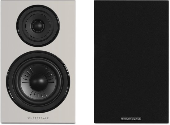 Wharfedale Diamond 12.2i Boekenplank Speaker – Volledig Geluid – 2-weg – 150mm Driver – 40Hz-20kHz – Passieve Speaker – Grijs