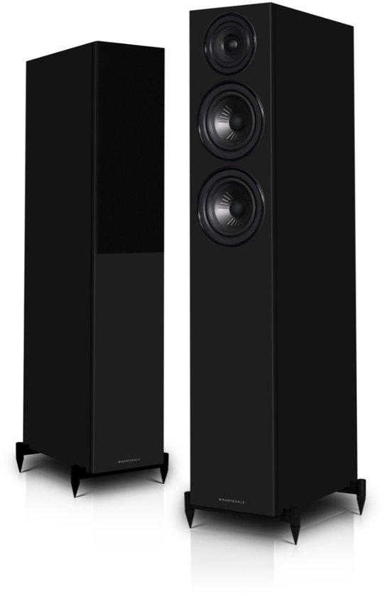Wharfedale Diamond 12.3i Vloerstaande Speaker – Krachtige Bas – 2,5-weg – 130mm Driver – 38Hz-20kHz – Passieve Speaker – Zwart